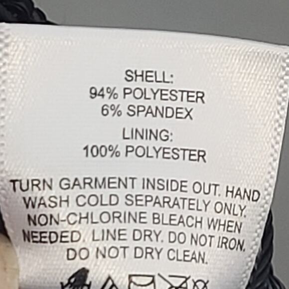 Express High-Waisted Sequin Ankle Pants Medium Black NWT 28" Inseam Lined - Picture 6 of 6